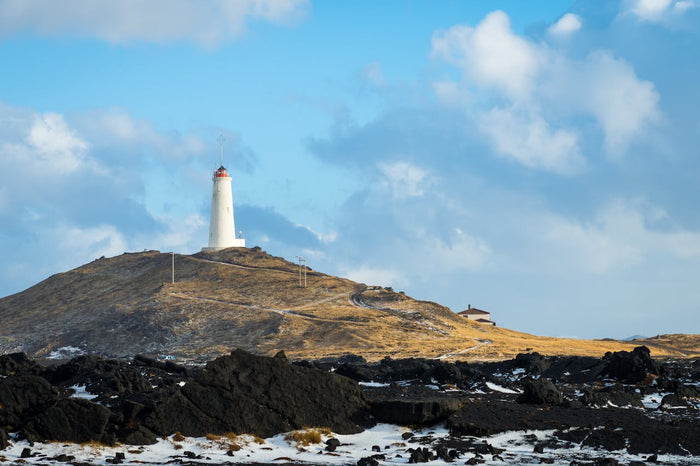 Lighthouse on a headland