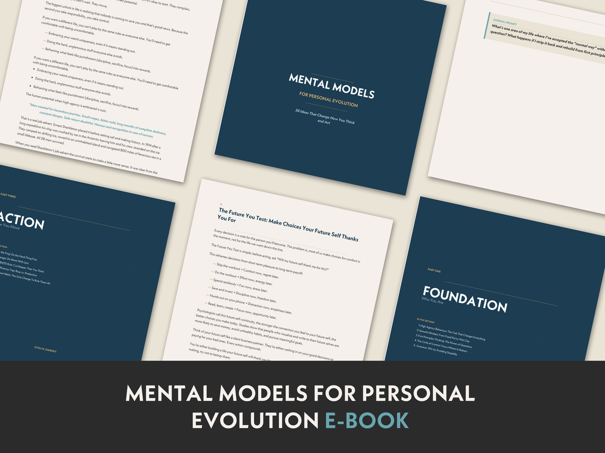 Mental Models for Personal Evolution E-Book | Evolve Journey